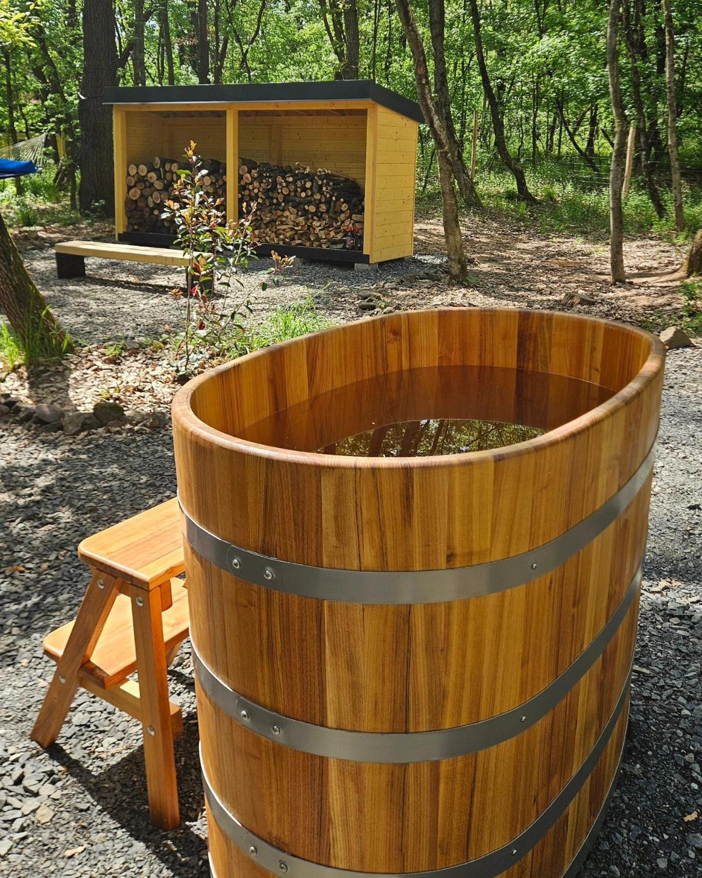 Berc Kabin Verőcemaros Exterior foto